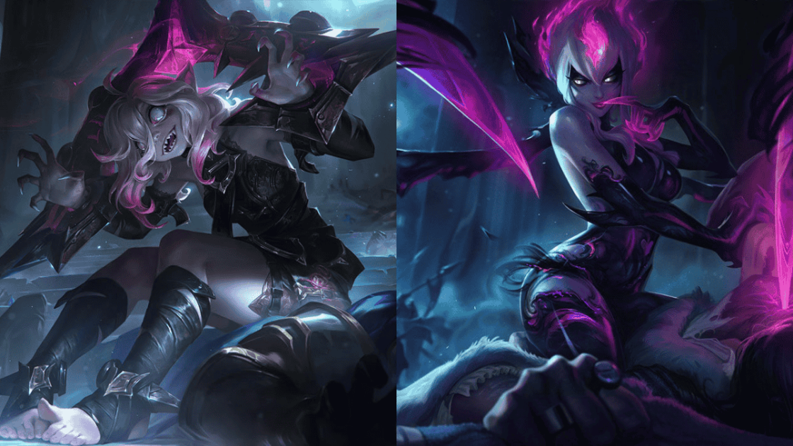 Imagem de Briar e Evelynn.