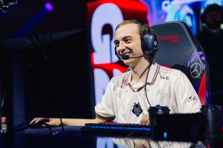 Foto de Caps jogando pela G2.