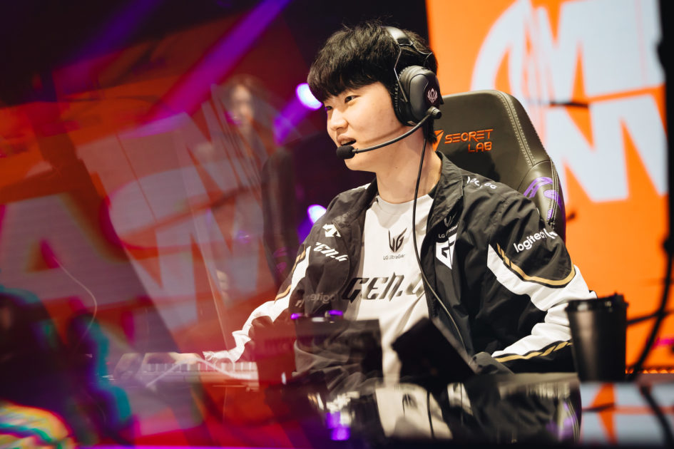 Foto de Chovy representando a Gen.G.