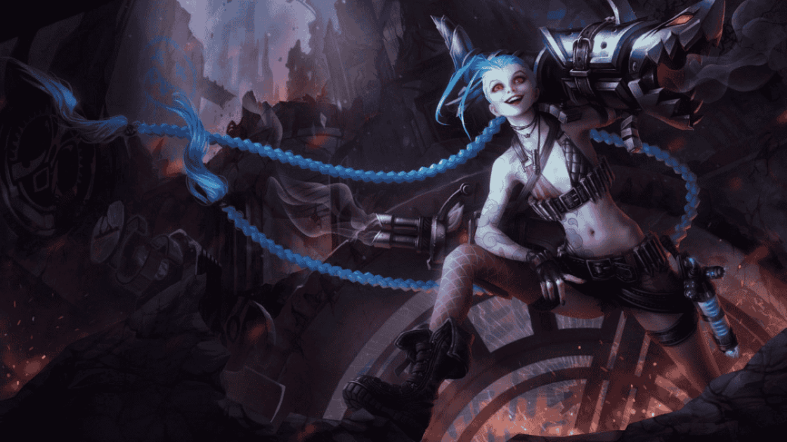 Jinx é um dos melhores ADCs para jogar com Janna.