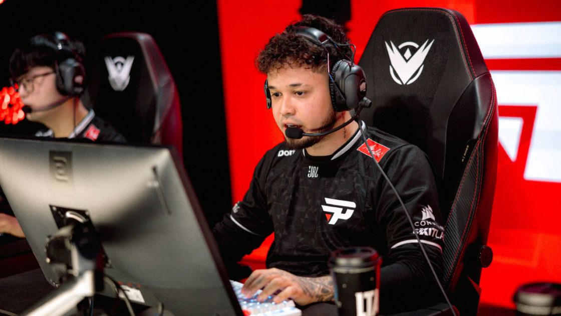 Na foto, TitaN, ADC da paiN Gaming na LTA Sul 2025 2º split