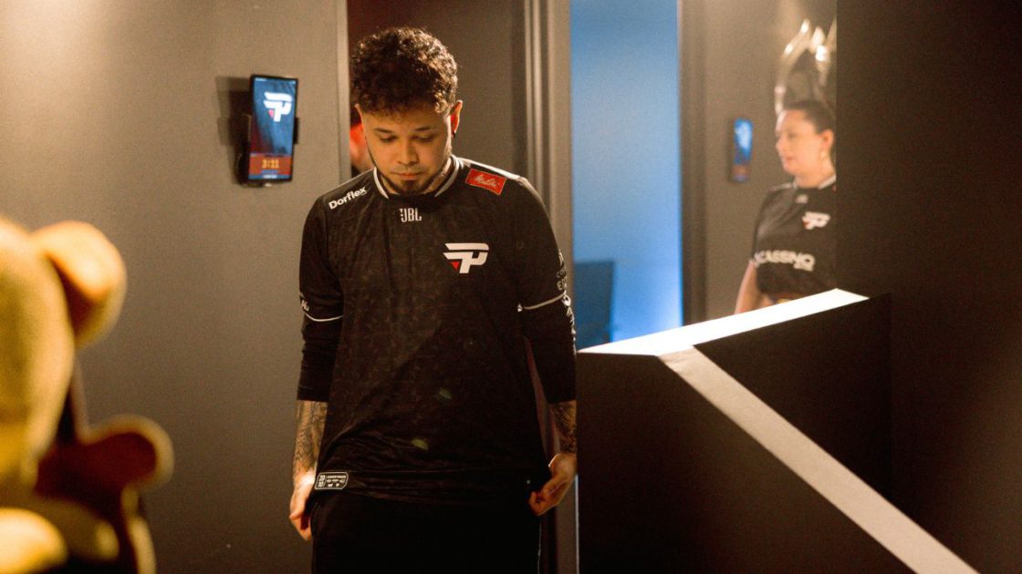 Na foto, TitaN, ADC da paiN Gaming na LTA Sul 2025 2º split