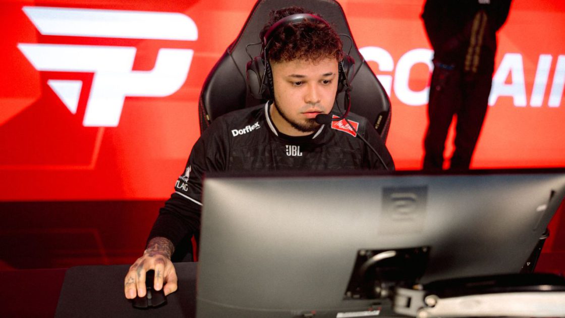 Na foto, TitaN, ADC da paiN Gaming na LTA Sul 2025 2º split