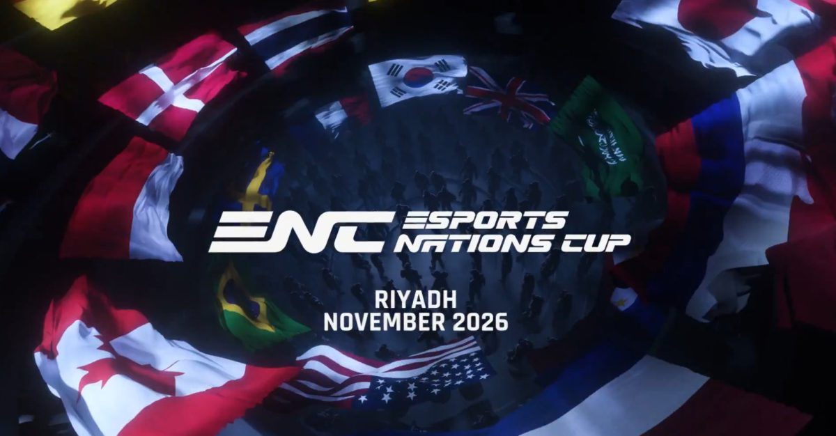 Imagem promocional de divulgação da Esports Nation Cup 2026