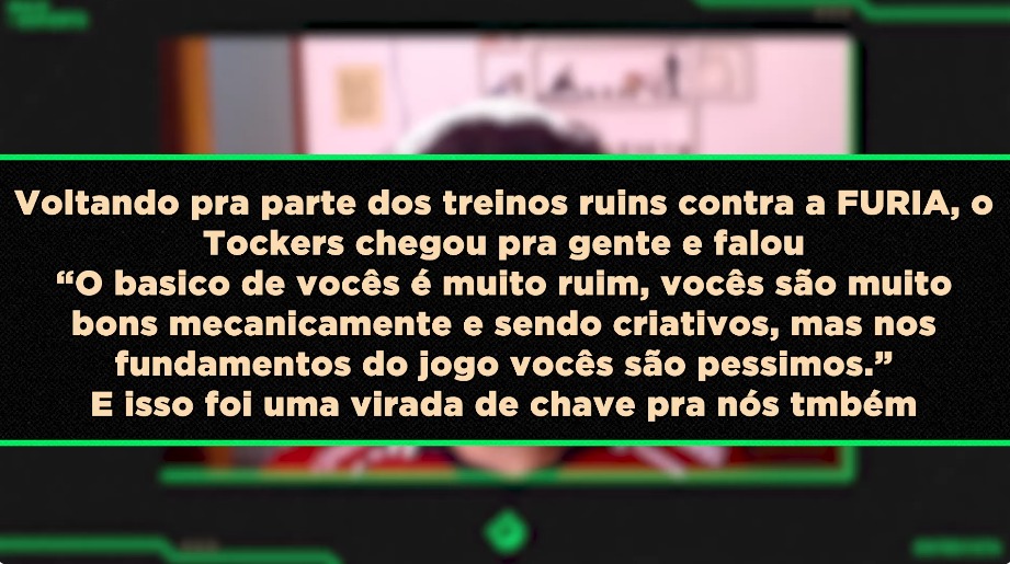 Na foto, um texto enviado pelo próprio FNB