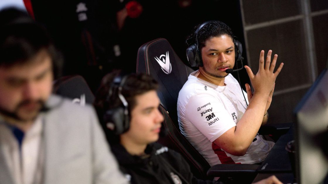 Foto do FNB, top-laner da RED Canids na LTA Sul 2025 3º split