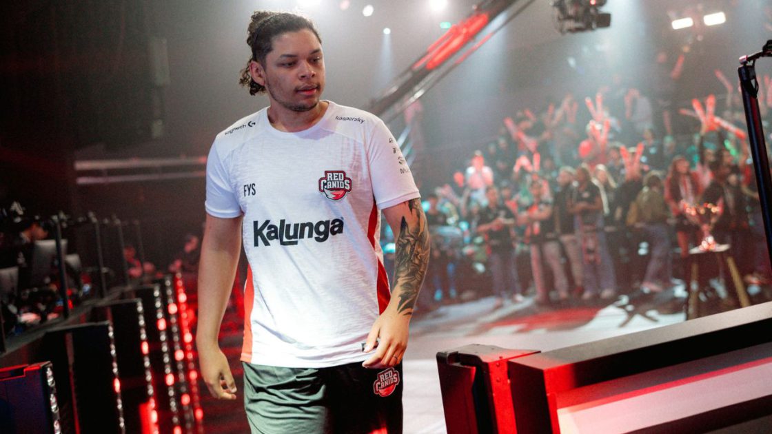 Foto do FNB, top-laner da RED Canids na LTA Sul 2025 3º split