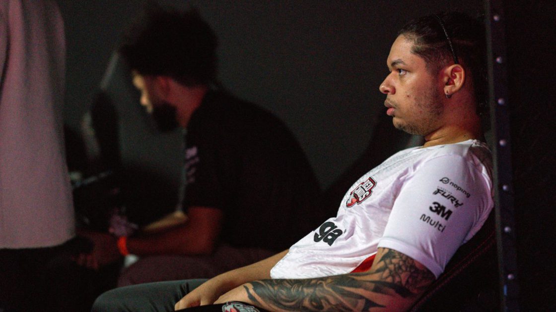 Foto do FNB, top-laner da RED Canids na LTA Sul 2025 3º split