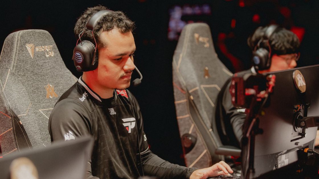 Foto de Cariok durante a série da paiN contra a 100 Thieves.
