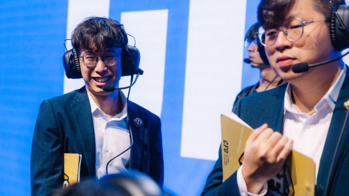 Na foto, Chawy, técnico da CFO no Worlds 2025