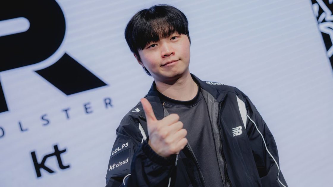 Na foto, BDD, mid-laner da KT