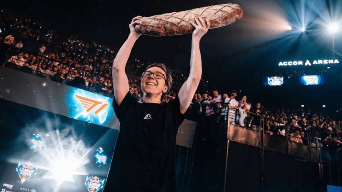 Foto de Baus, top laner da LOS Ratones.