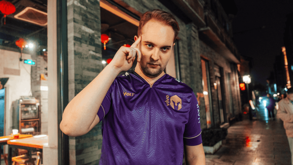 Foto de Trymbi, suporte da Vivo Keyd Stars.