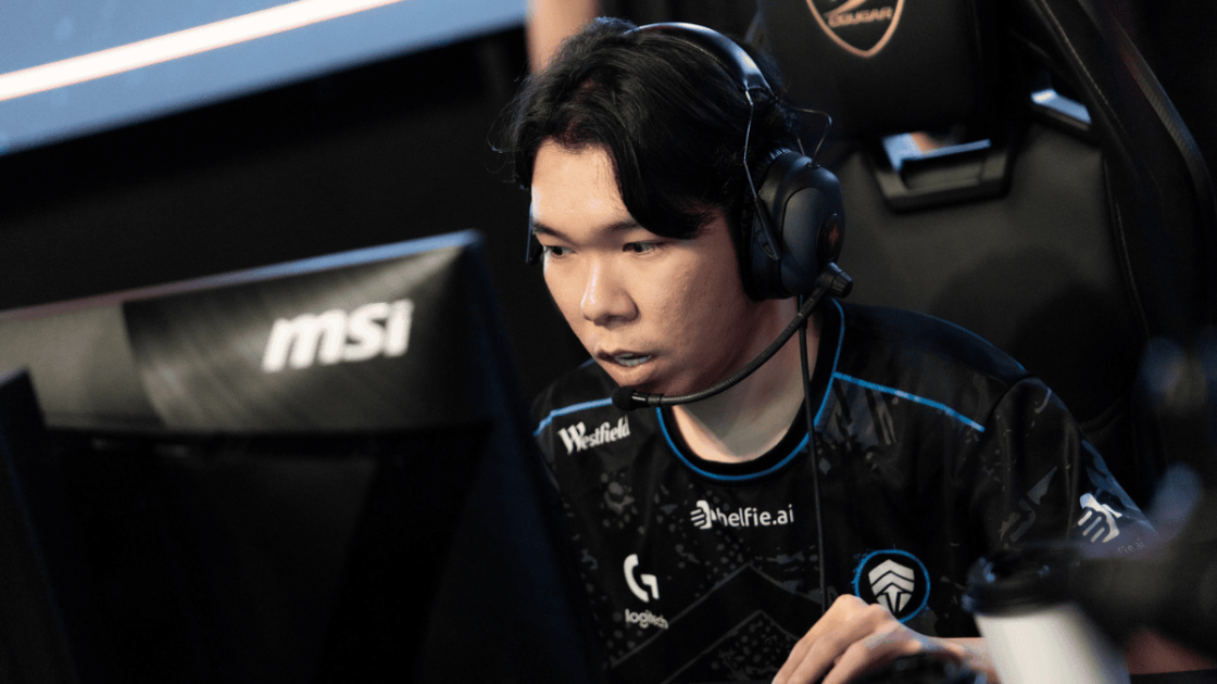 Foto de Slayder jogando pela Chiefs Esports Club.