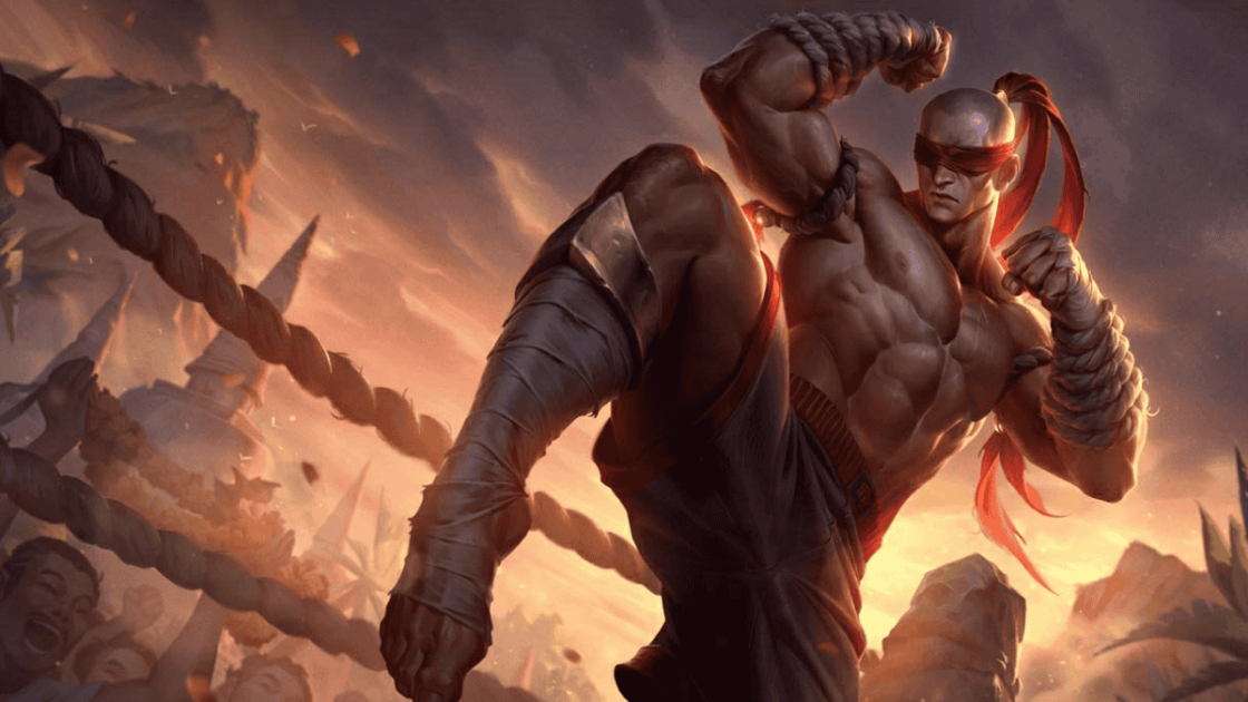 Imagem da skin Lee Sin Muay Thay.