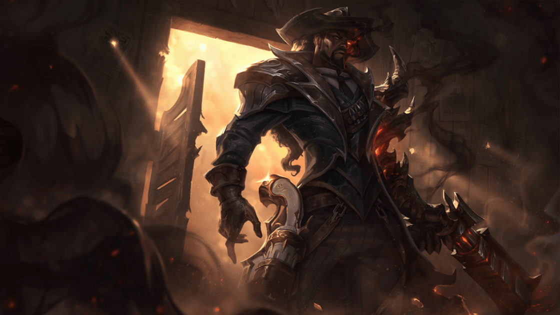 Imagem da skin Lucian Velho Oeste.