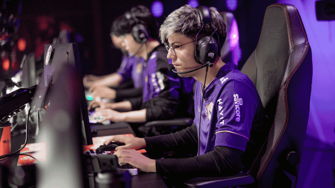 Foto de Disamis jogando pela Vivo Keyd Stars.