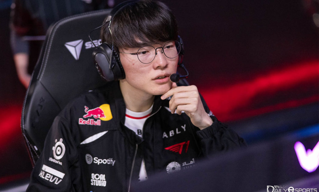 Imagem do jogador Faker na LCK Cup 2026