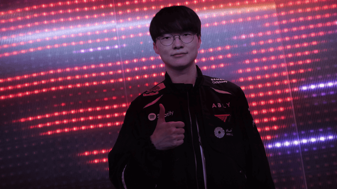 Foto de Faker na LCK Cup 2026.