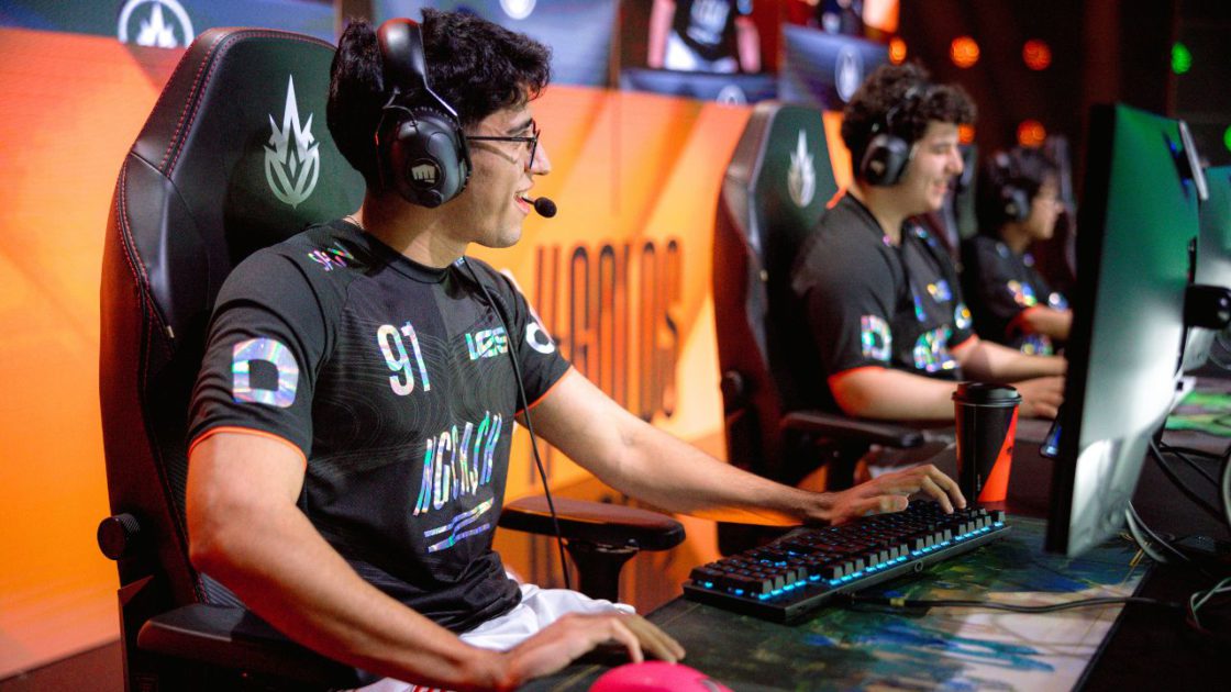 Na foto, o suporte da LOS no CBLOL 2026, Ackermann