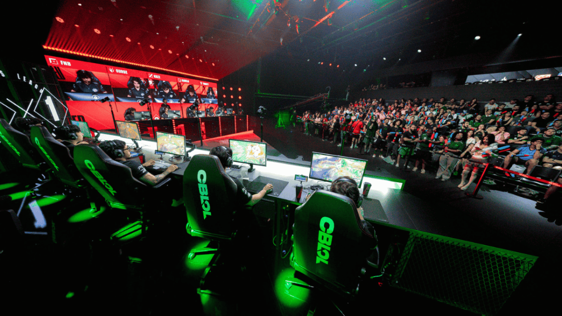 Foto do Stage do CBLOL 2026.