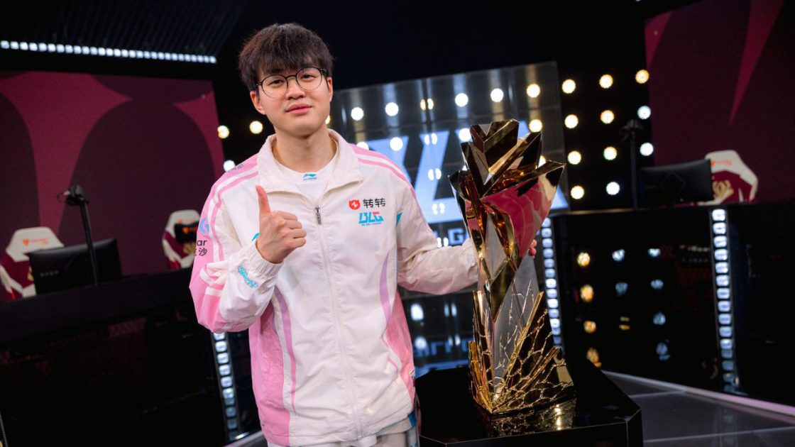 Foto do Xun representando a BLG no First Stand 2026