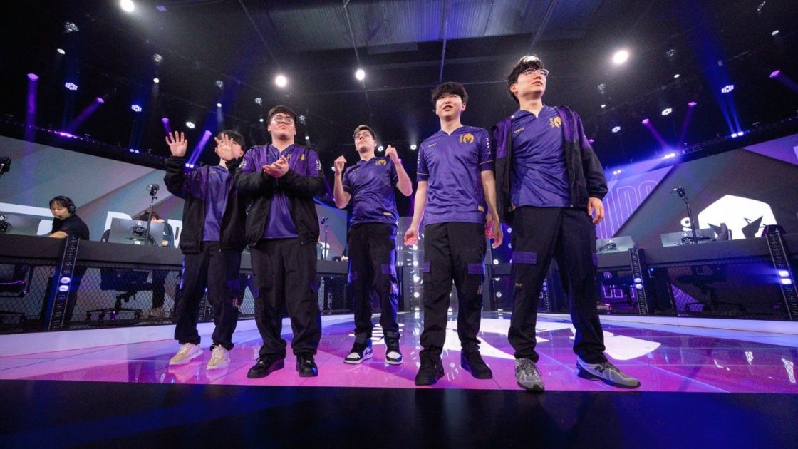 Na foto, os jogadores da Vivo Keyd Stars no CBLOL 2026 1º split