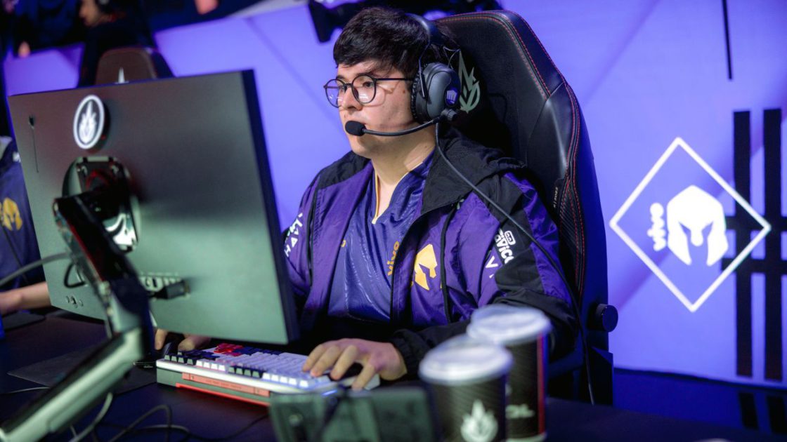 Na foto, CEO, ADC da Vivo Keyd Stars, no CBLOL 2026 1º split