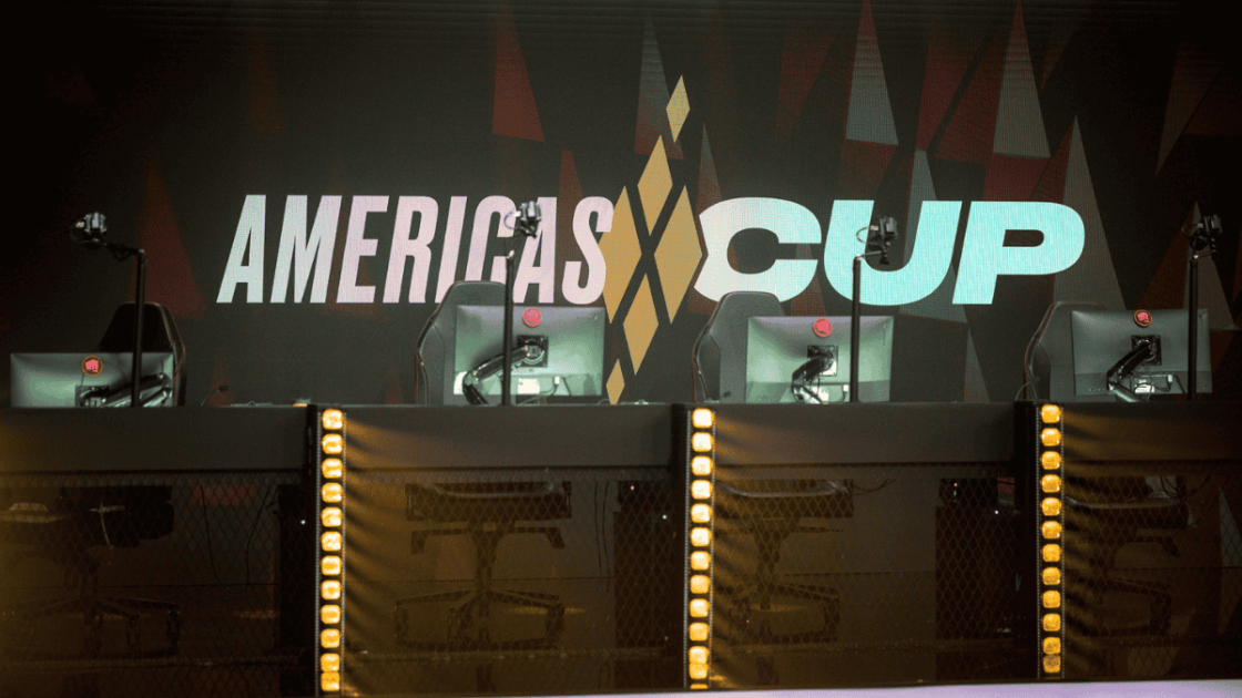 Foto do stage da Americas Cup 2026.