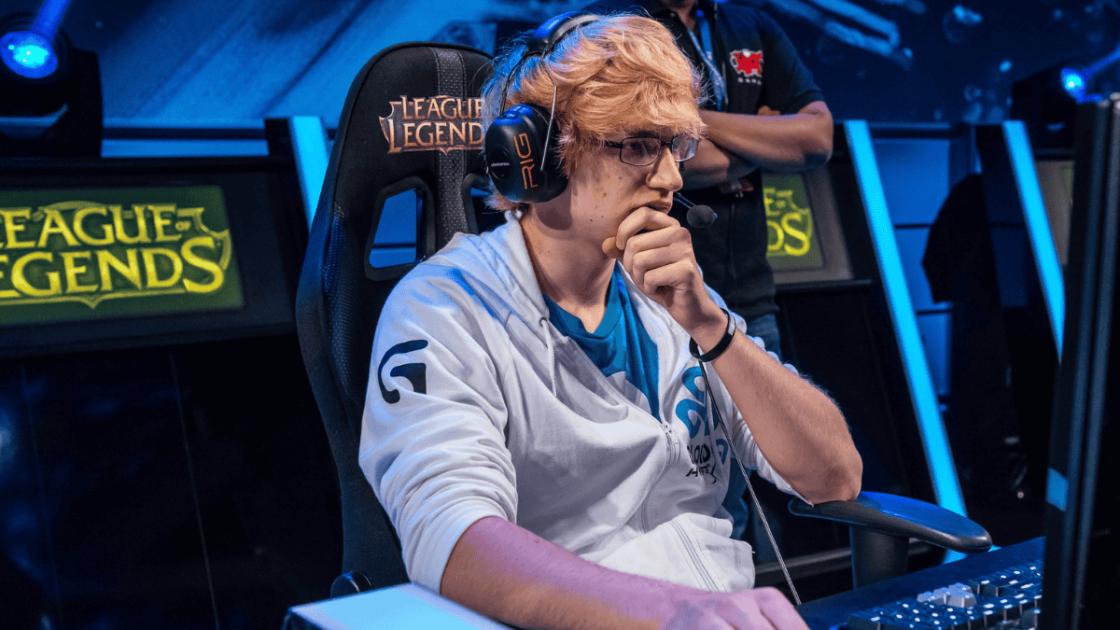 Foto de Meteos, representando a Cloud9 na LCS 2014.