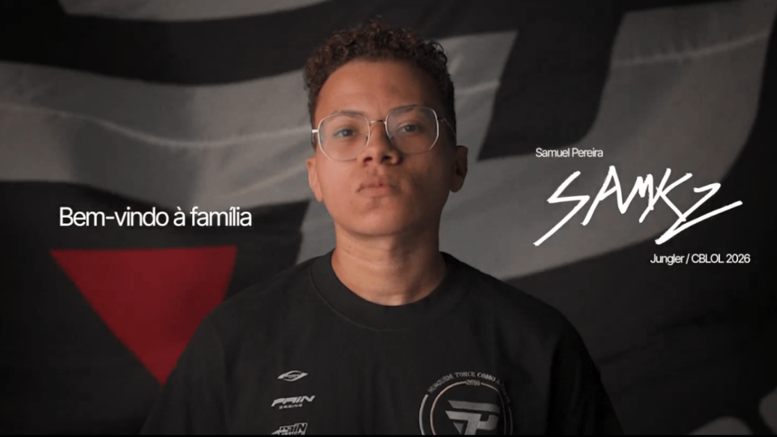 Foto de Samkz, novo reforço da paiN Gaming.
