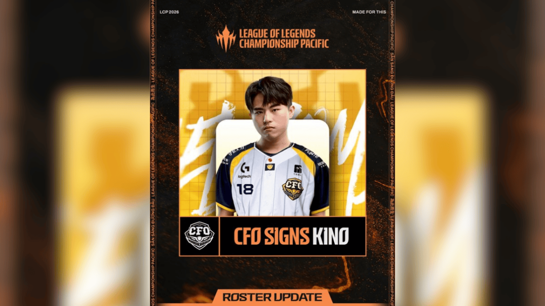 Foto de Kino, novo jogador da CFO.