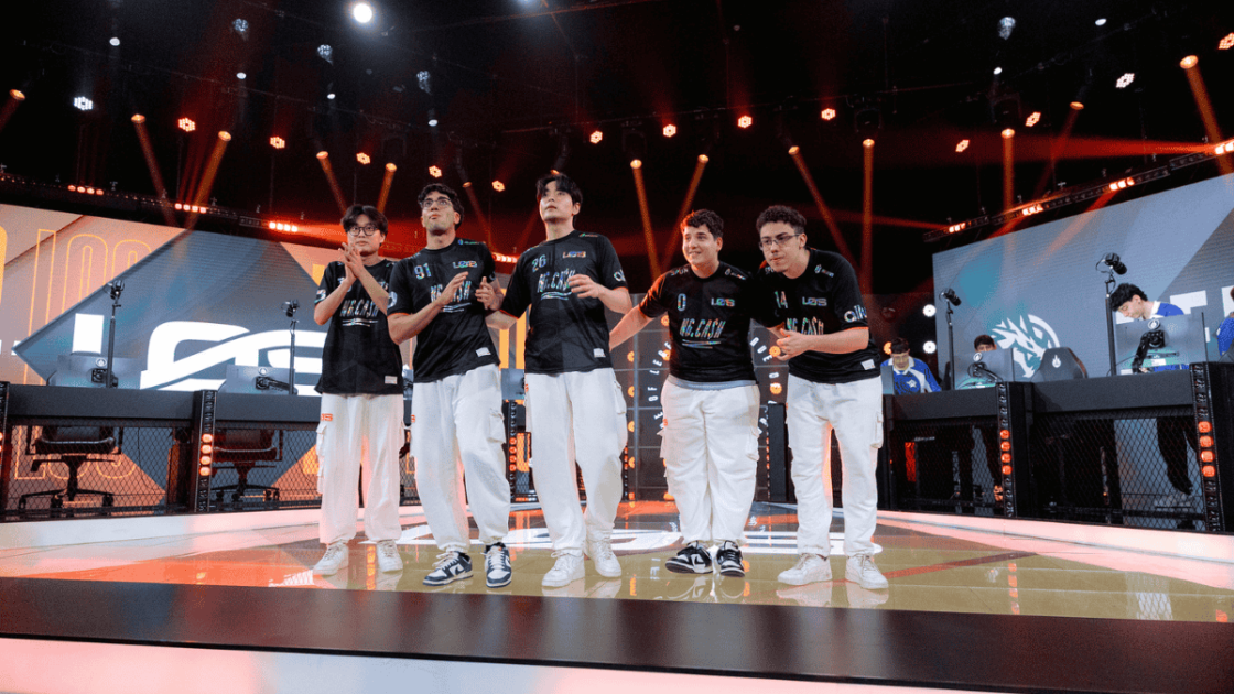 Foto da LOS no CBLOL 2026 1º Split.