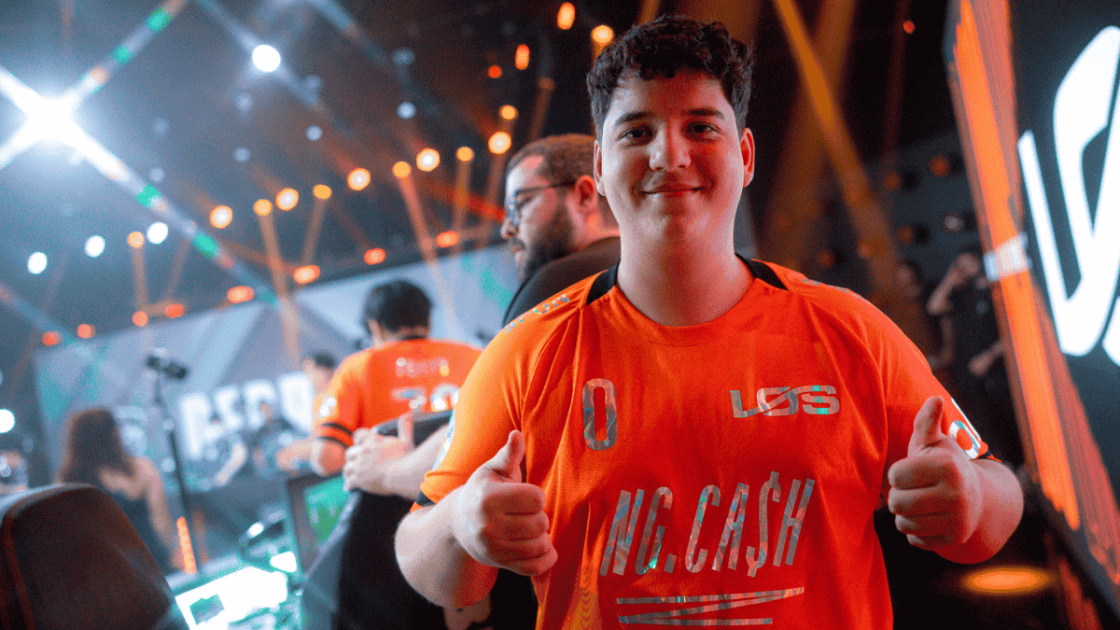 Foto de Duduhh, ADC da LOS no CBLOL 2026.