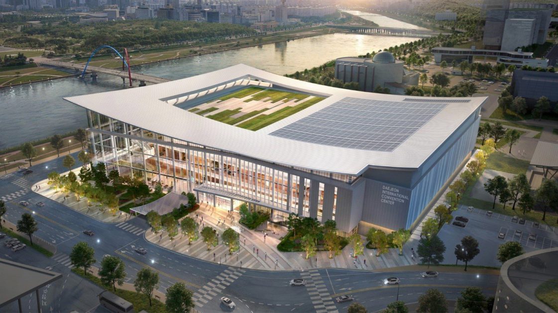 Imagem do estádio de Daejon, onde acontecerá o MSI 2026