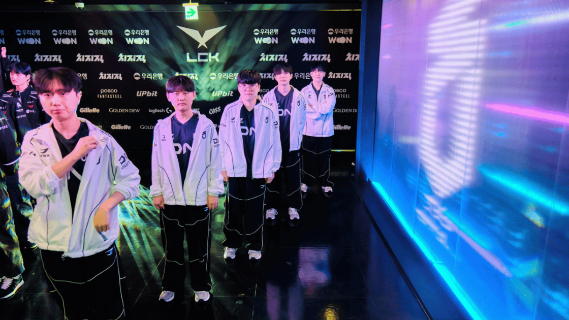 Foto da DN Soopers na LCK 2026.