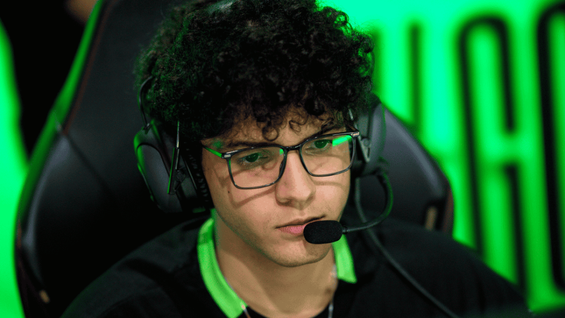 Foto de Xyno, top laner da LOUD.