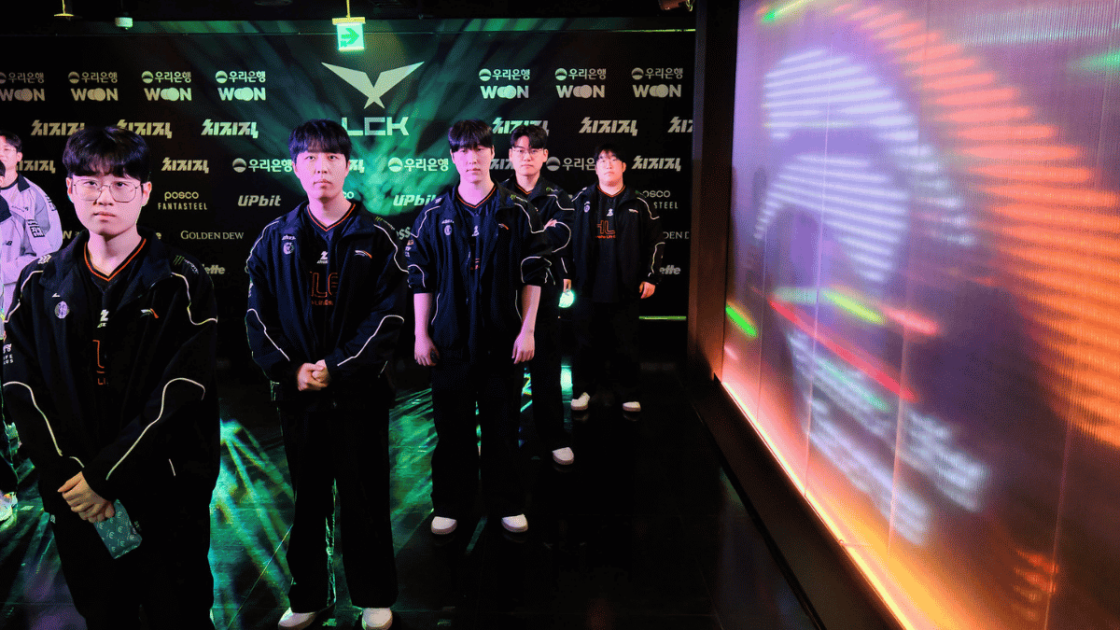 Foto da Hanwha Life Esports na LCK 2026.