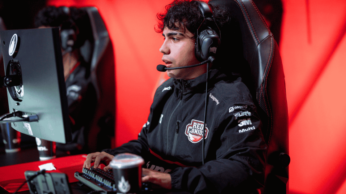 Foto de zynts jogando pela RED Canids no CBLOL 2026 1º Split.