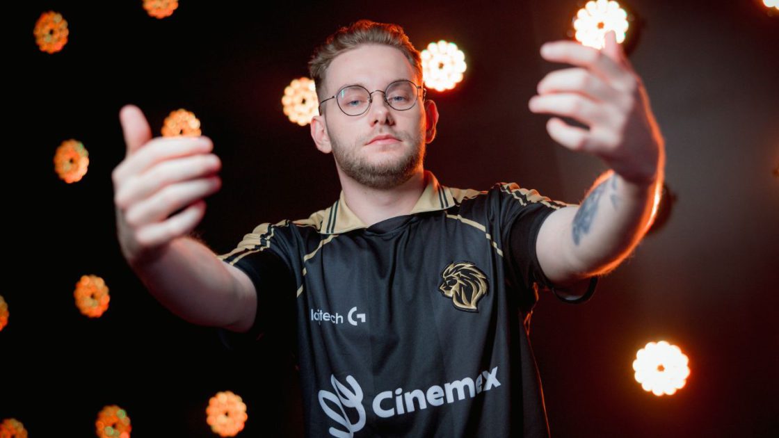 Foto de Inspired, jungler da LYON campeã da LCS 2026.