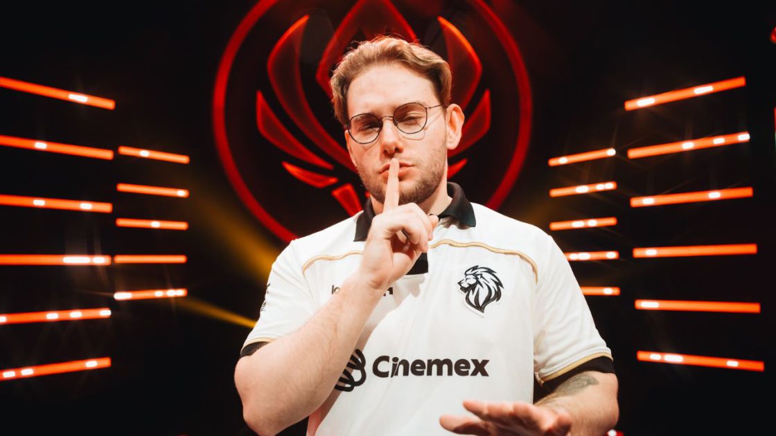Foto de Inspired, jungler da LYON campeã da LCS 2026.