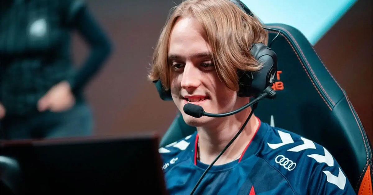 Imagem do jogador Jeskla sorrindo