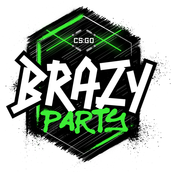 Brazy Party logo