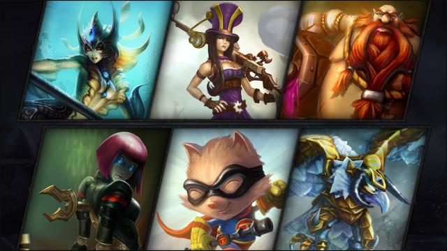 Promoção de Campeões e skins: justiça implacável