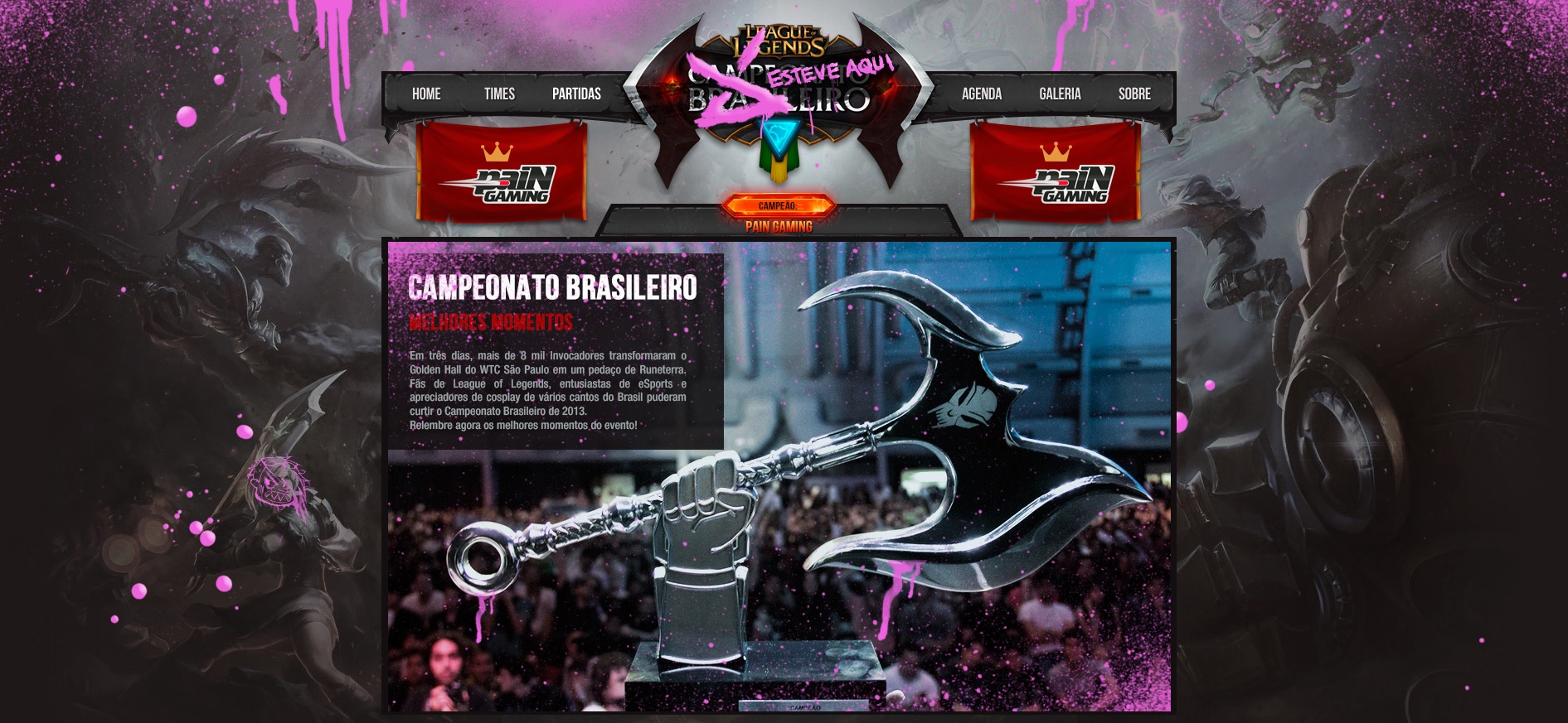 Campeão 116 vandaliza o site do Campeonato Brasileiro!