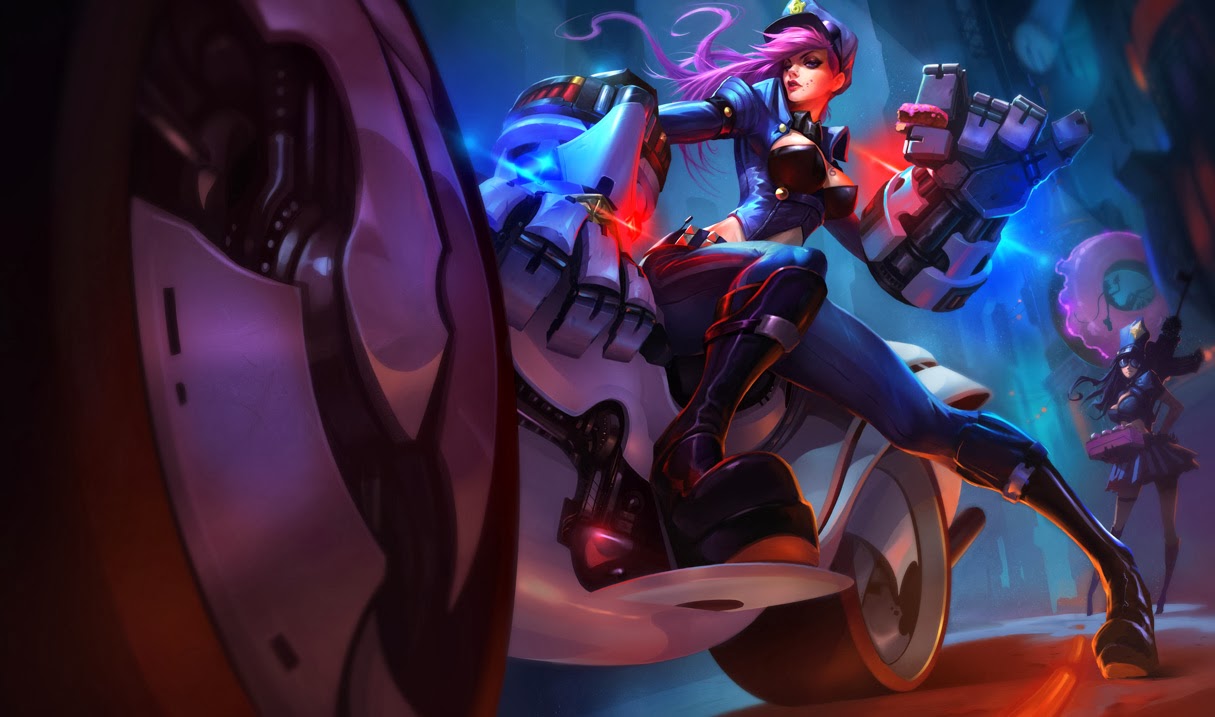 OFFICER VI e Haunted Zyra splash art!