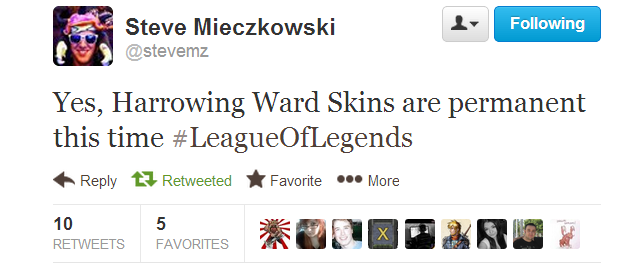 Skins de ward para o Halloween desse ano serão permanentes!