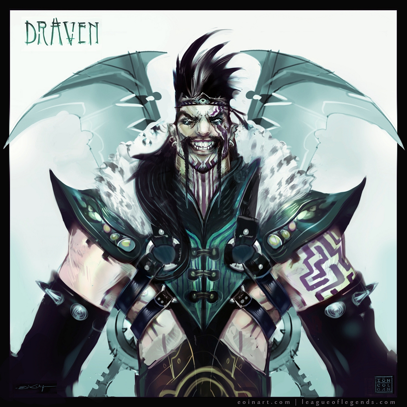 Draven e seus QUATRO machados!