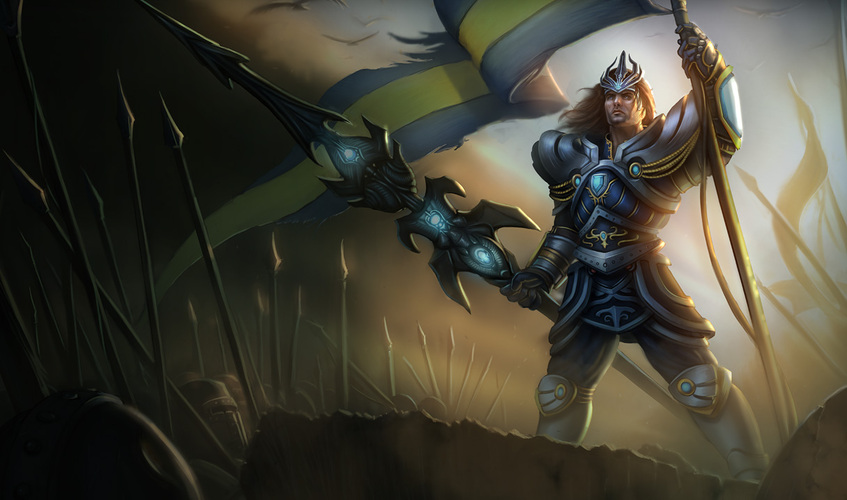 Jarvan roubando o Dragon com Estilo
