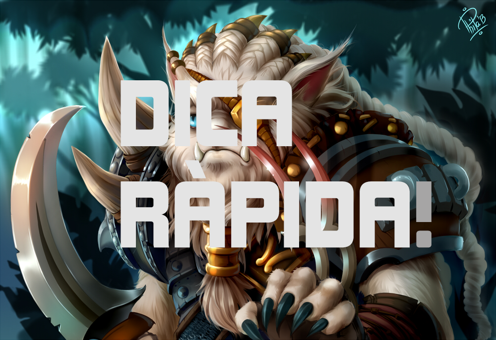 Dica Rápida – Como Usar o “E” do Rengar de Forma Eficaz